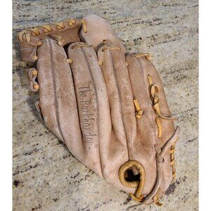 Franklin Leather Baseball Glove Right Handed Throw “The Backhander” #4078